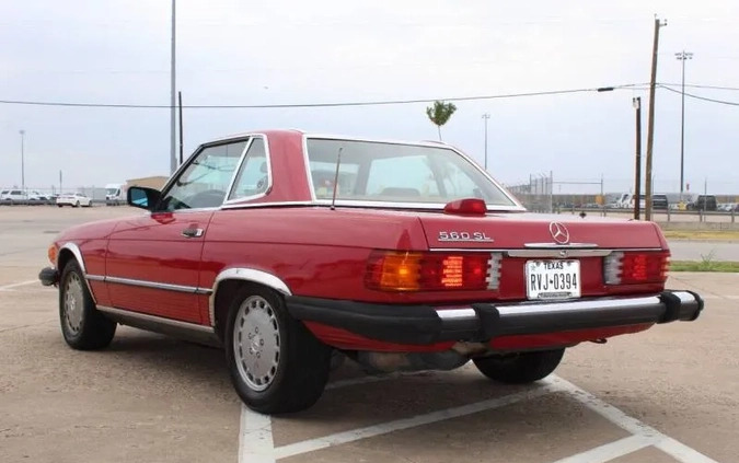 Mercedes-Benz SL cena 139000 przebieg: 111000, rok produkcji 1987 z Ogrodzieniec małe 781